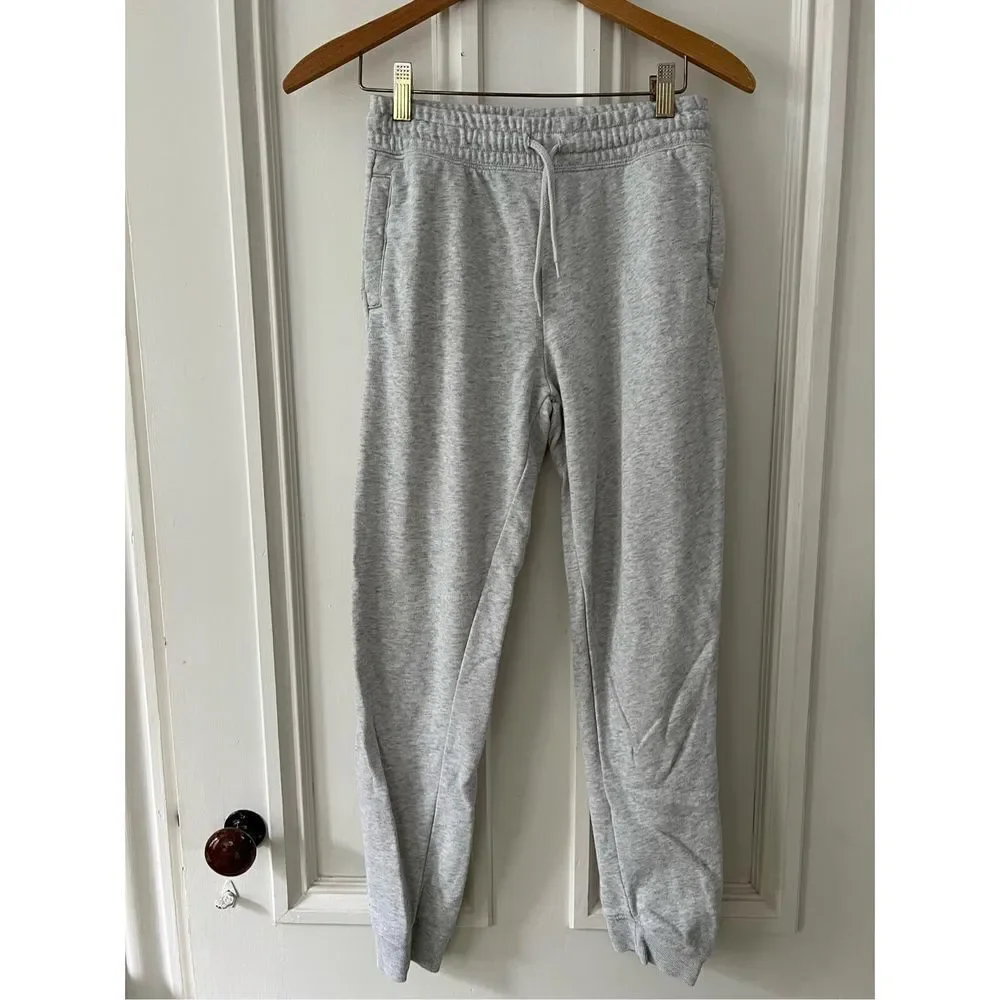 Old Navy light heather gray sweatpants XL 14-16
